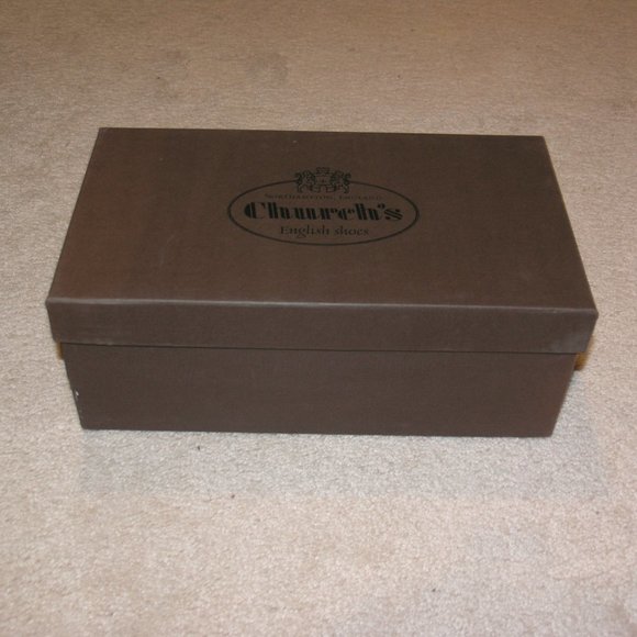 Churchs Barkson Brown Calf Leather Derbys 8 F NWB main image 11